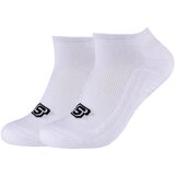 Skechers Športne nogavice 2PPK Basic Cushioned Sneaker Socks Bela | Shoptok.si
