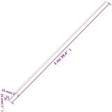  Kanalice za kabele 25 x 25 mm 10 m PVC | shoptok.hr