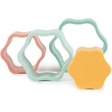 bieco Silicone Stacking Tower Flower aktivna igračka 12 m+ Tropical Vibes 4 kom | shoptok.hr