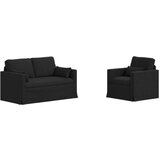 SOFA Kavč 2 pcs Črna Splošne dimenzije: 139 x 78 x 80 cm (Š x G x V), (5000145144) | Shoptok.si