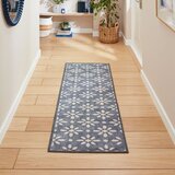 Think Rugs Temno moder pralen tekač 76x230 cm Coral Blue – | Shoptok.si