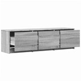 TV omarica z LED Siva Sonoma 140 x 34 x 40 cm Konstruiran les, (5000137194) | Shoptok.si