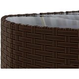  10-dijelni set vrtnih sofa od poliratana s jastucima smeđi | shoptok.hr