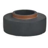  CEMENTNA VAZA CRNO/SMEĐA Φ24Χ10CM Cijene