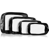 Travel Collection Cosmetic bag potovalni set za kozmetiko Black