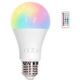 Aigostar led rgbw prigušiva sijalica E27/10W/230V 3000K + daljinski upravljač | Eponuda.com