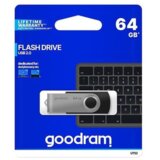 Goodram UTS2 USB izbrisljiv spominski pogon 64 GB USB Tip-A 2.0 Črna | Shoptok.si