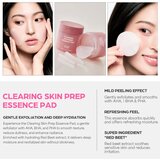 HOUSE OF HUR Clearing Skin Prep Essence Pad eksfolijacijske blazinice za čišćenje s hidratantnim učinkom 140 ml | shoptok.hr