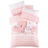 Lessentiel Maison Ružičasta dječja posteljina za dječji krevetić od renforce pamuka s uključenom plahtom/4-dijelna 100x150 cm Pinky – Cijene