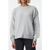 Trendyol Gray More Sustainable Basic Knitwear Sweater | Shoptok.si
