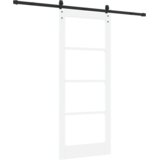 vidaXL Klizna vrata s hardverom 'ORKDAL'Bijela 83x202 cm | shoptok.hr