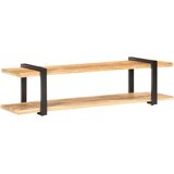 TV ormarić 160 x 40 x 40 cm od grubog masivnog drva manga | shoptok.hr