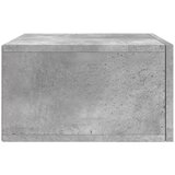 vidaXL Stenska nočna omarica betonsko siva 35x35x20 cm | Shoptok.si