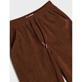 Sinsay Samtene hlače barrel leg | shoptok.hr
