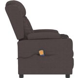 Masažni stol temno rjavo blago, (20939594) | Shoptok.si