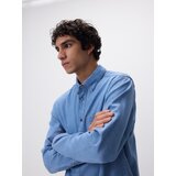 Reserved Regular fit košulja od trapera - plava | shoptok.hr