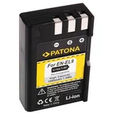 Patona baterija EN-EL9 za nikon D40 / D40X / D60 / D3000 / D5000, 1000 mah kompatibilnost s originalnom baterijom