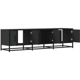 vidaXL TV ormarić crni 150x35x41 cm Konstruirano drvo i metal | shoptok.hr
