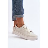 Sergio Leone Women's Leather Sports Shoes Sneakers White Failla | shoptok.hr