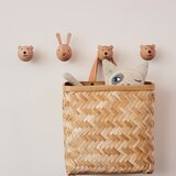 OYOY Mini Zidna kuka od masivne bukve u prirodnoj boji Bear – | shoptok.hr