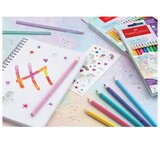  BOJE DRVENE 18BOJA GRIP 2001 PLUS 6BOJA DRVENIH SPARKLE PASTEL UNICORN FABER CASTELL 201543 BLISTER | shoptok.hr