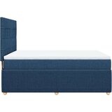 vidaXL Krevet s oprugama i madracem plavi 140 x 190 cm od tkanine | shoptok.hr