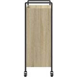  Kuhinjska kolica boja hrasta 70 x 30 x 82 cm konstruirano drvo | Eponuda.ba