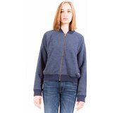 Gant SWEATSHIRT WITH ZIP WOMAN BLUE | Shoptok.si