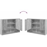  Set namještaja za kupaonicu 2 kom. Siva Sonoma | shoptok.hr
