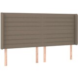 Box spring postelja z vzmetnico LED taupe 160x200 cm blago, (20894366) | Shoptok.si