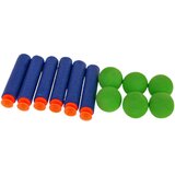 Pištolj za igru s avionom i metom - 5u1 - narančasti | shoptok.hr