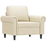  Fotelja krem 60 cm od umjetne kože | shoptok.hr