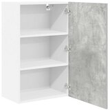Viseći ormarić s pohranom Beton siva i bijela 50 x 31 x 80 cm | Eponuda.ba