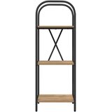 vidaXL Knjižna polica artisan hrast 40 x 30 x 109 cm Konstruiran les | Shoptok.si