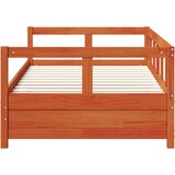  Dnevni krevet bez madraca voštano smeđi 90 x 190 cm od borovine | shoptok.hr