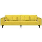 SOFA Žuta 250 x 77 x 76 cm Baršun | shoptok.hr