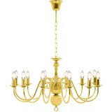 Luster zlatni 12 žarulja E14 | shoptok.hr