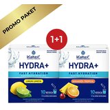 Kaltex 1+1 Gratis HYDRA+ Elektroliti u prahu – Limun-Limeta + Narandža-Tropical Cene