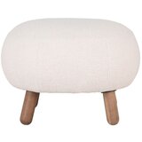 House Nordic Kremno bel fotelj z naslonjalom za noge Savona – | Shoptok.si