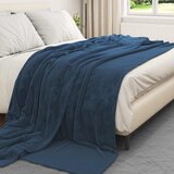  Pokrivači za bacanje 6 pcs Mornarsko plava 220 x 240 cm Runo | shoptok.hr