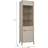 Modern Living Visoka Komoda Seravel, Kašmir, Barva Hrasta | Shoptok.si