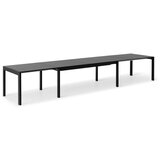Hammel Furniture Raztegljiva jedilna miza s črno mizno ploščo 96x220 cm Join by Hammel – Hammel Furniture | Shoptok.si