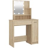 Toaletni stolić LED boja hrasta sonome 86,5 x 35 x 136 cm | shoptok.hr