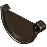 Marley Završni element oluka (Nazivni promjer: 125 mm, Plastika, Smeđe boje, Univerzalno) | shoptok.hr