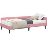  Kotni okvir postelje z matrico Drugo 2 pcs Siva Žamet, (5000121164) | Shoptok.si