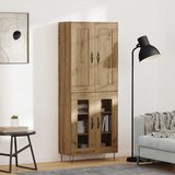  Highboard Umjetnički hrast 69,5 x 34 x 180 cm Konstruirano drvo | shoptok.hr