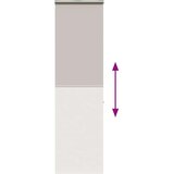 Rolo zavjesa za tuš s kazetom 70x240 cm širina tkanine 66 cm | shoptok.hr