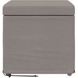  Stolica Taupe 41 x 41 x 40 cm Tkanina in obdelano les, (5000243275) | Shoptok.si
