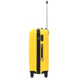  3-dijelni set čvrstih kovčega žuti ABS | shoptok.hr