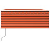  Automatska tenda s roletom 3,5 x 2,5 m narančasto-smeđa | shoptok.hr